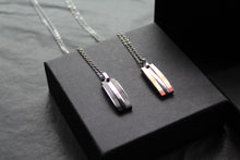 Load image into Gallery viewer, Polished Steel Pendant &amp; Chain
