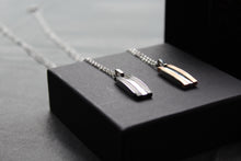 Load image into Gallery viewer, Polished Steel Pendant &amp; Chain
