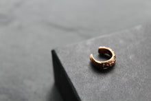 Load image into Gallery viewer, Rose Gold Large Ivy Ear Cuff with Cubic Zirconia Stones
