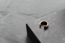 Load image into Gallery viewer, Rose Gold Large Ivy Ear Cuff with Cubic Zirconia Stones
