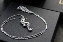 Load image into Gallery viewer, Seahorse Pendant on Chain
