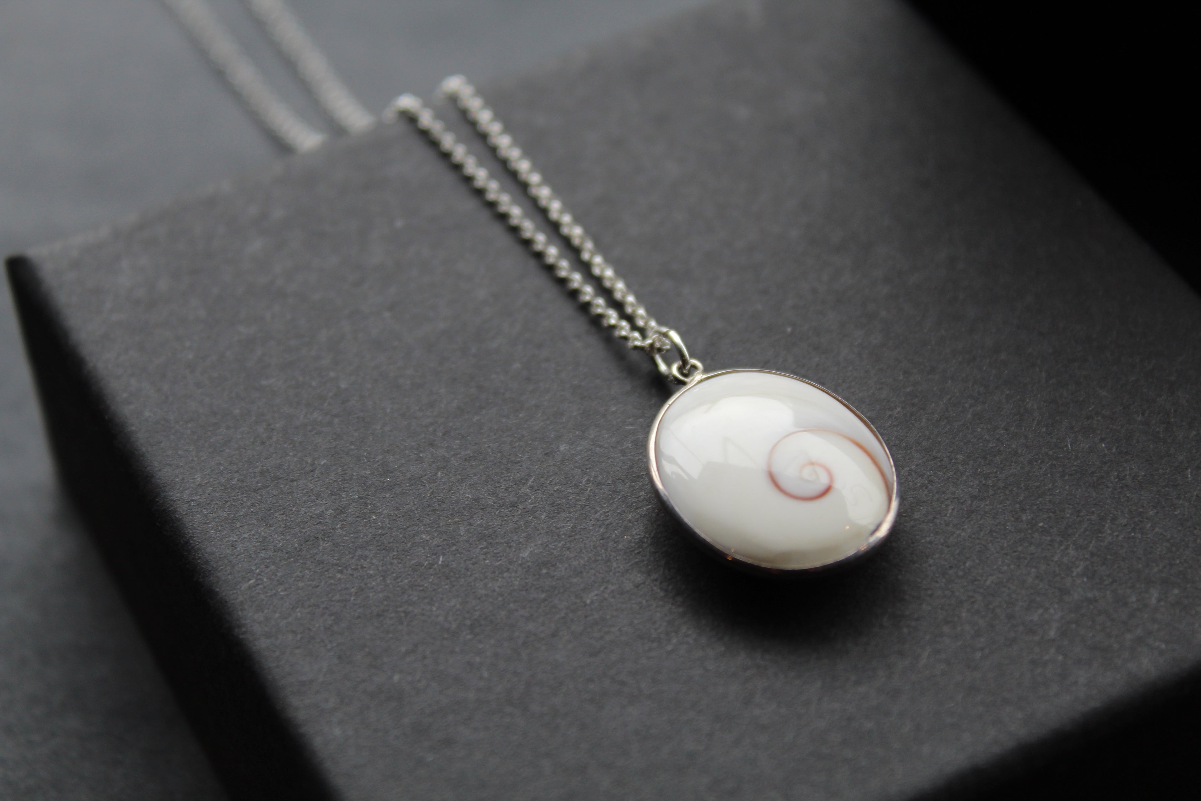 Shiva Eye & Sterling Silver Pendant