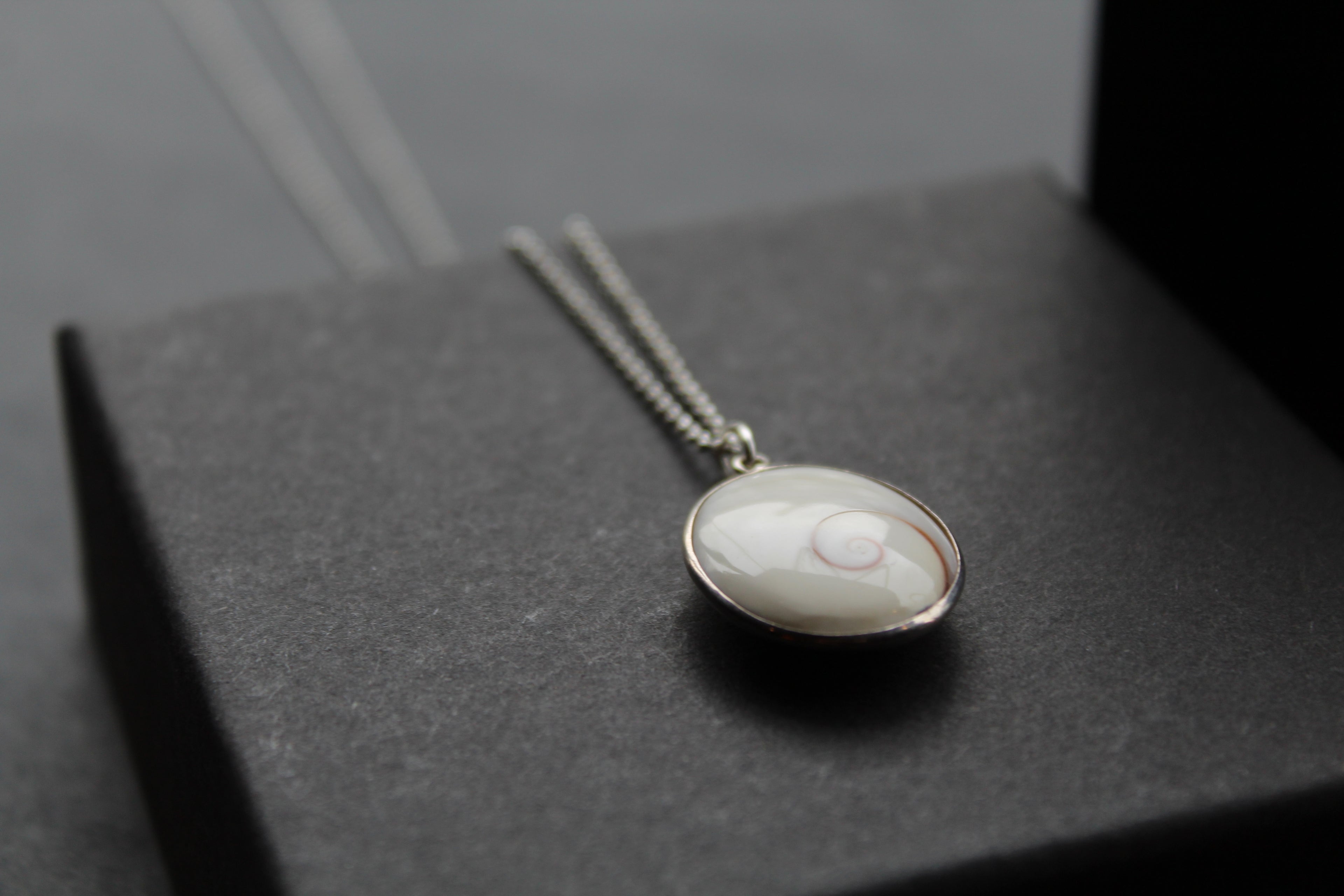 Shiva Eye & Sterling Silver Pendant