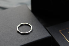 Load image into Gallery viewer, Silver Bamboo Ring
