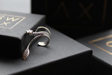 Load image into Gallery viewer, Silver &amp; CZ Ear Cuffs
