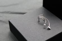 Load image into Gallery viewer, Silver &amp; CZ Ear Cuffs
