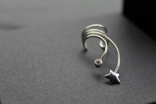 Load image into Gallery viewer, Silver &amp; CZ Ear Cuffs
