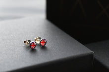 Load image into Gallery viewer, Silver Union Jack Studs
