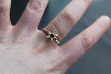 Load image into Gallery viewer, Silver and Gold Plated Daffodil Ring
