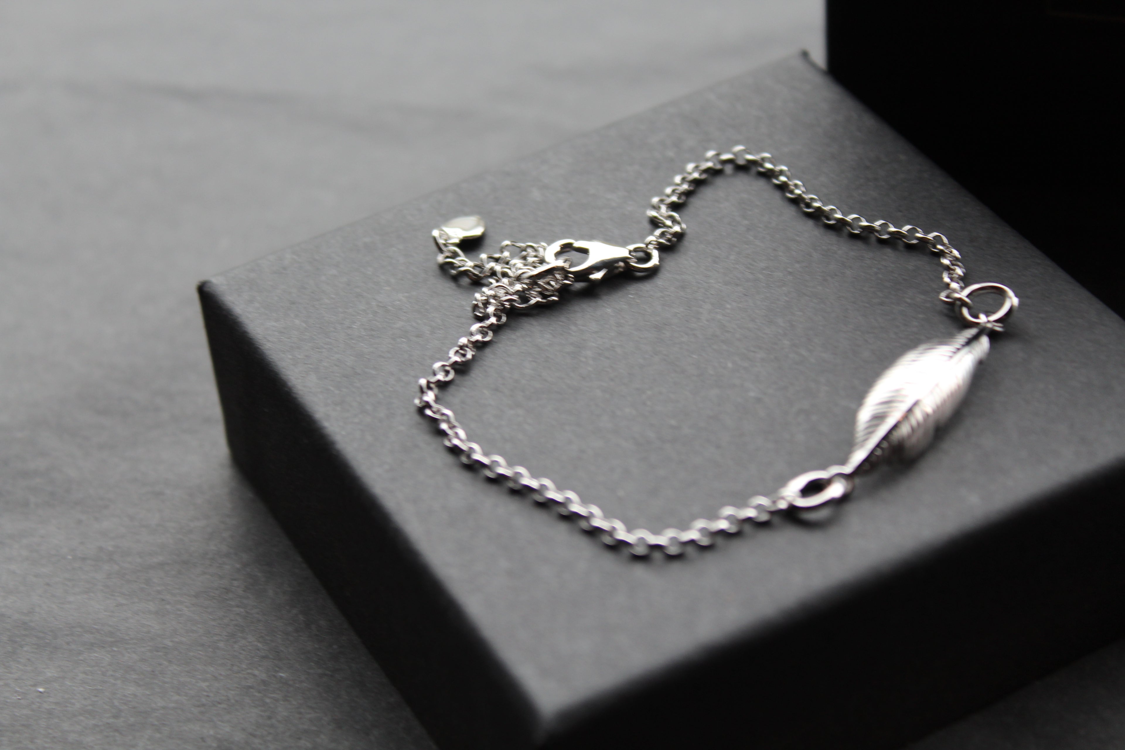 Single Feather Spirit Bracelet
