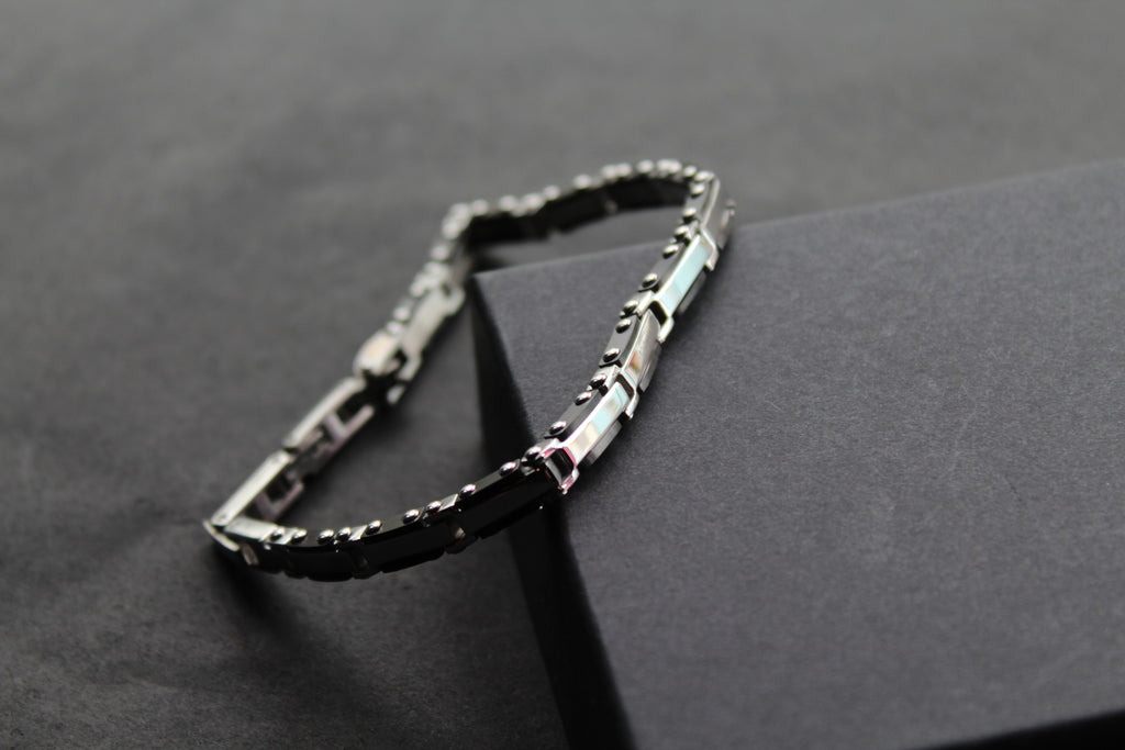 Skinny Steel Link Bike Chain Bracelet