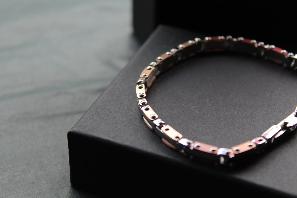Skinny Steel Link Bike Chain Bracelet