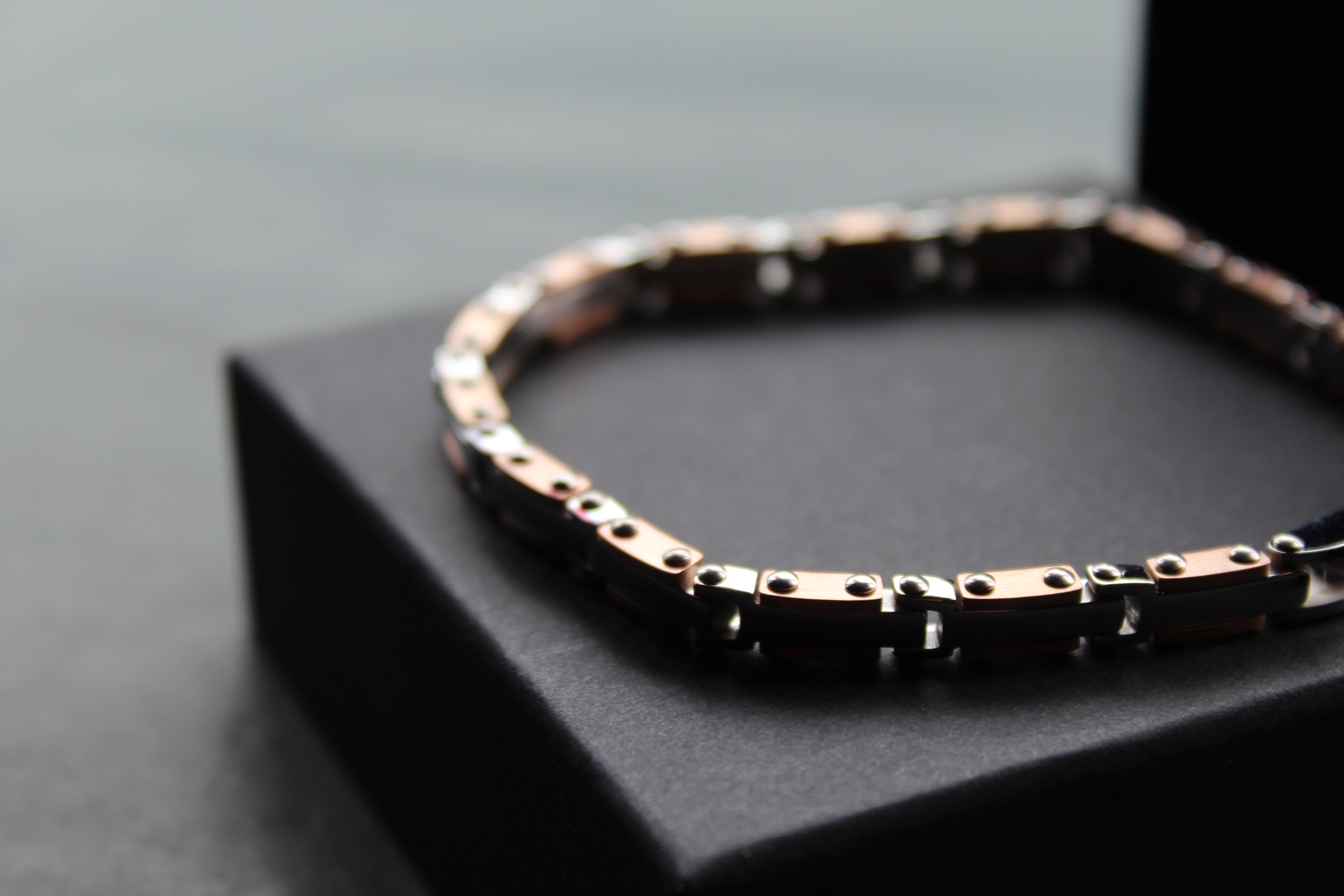 Skinny Steel Link Bike Chain Bracelet