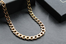 Load image into Gallery viewer, Stainless Steel Polished Necklace Gold IP Open Chain
