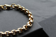 Load image into Gallery viewer, Stainless Steel Cuban Style with Gold IP Bracelet Width 8.5mm
