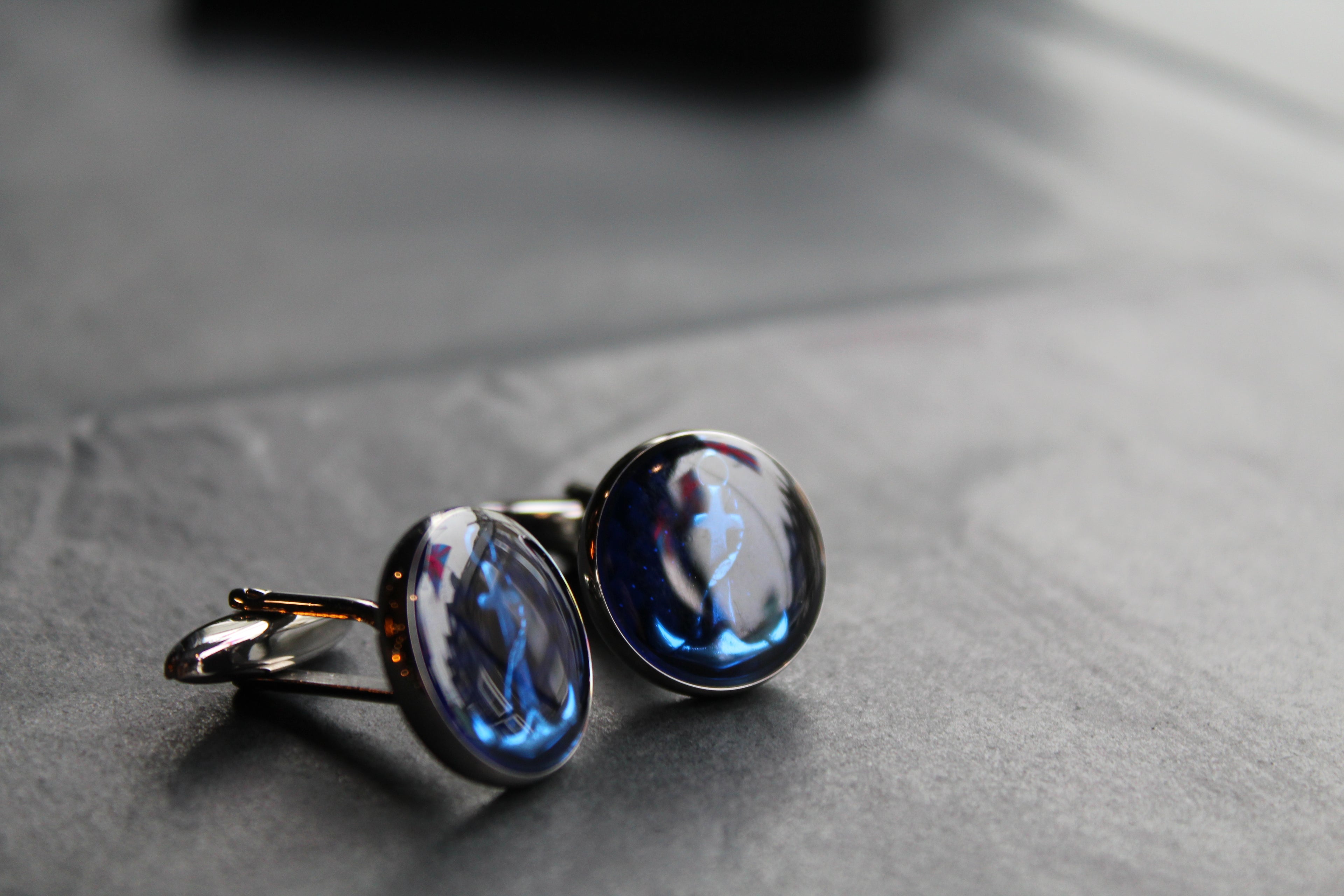 Steel Anchor Design Cuff Links