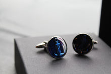 Load image into Gallery viewer, Steel Anchor Design Cuff Links
