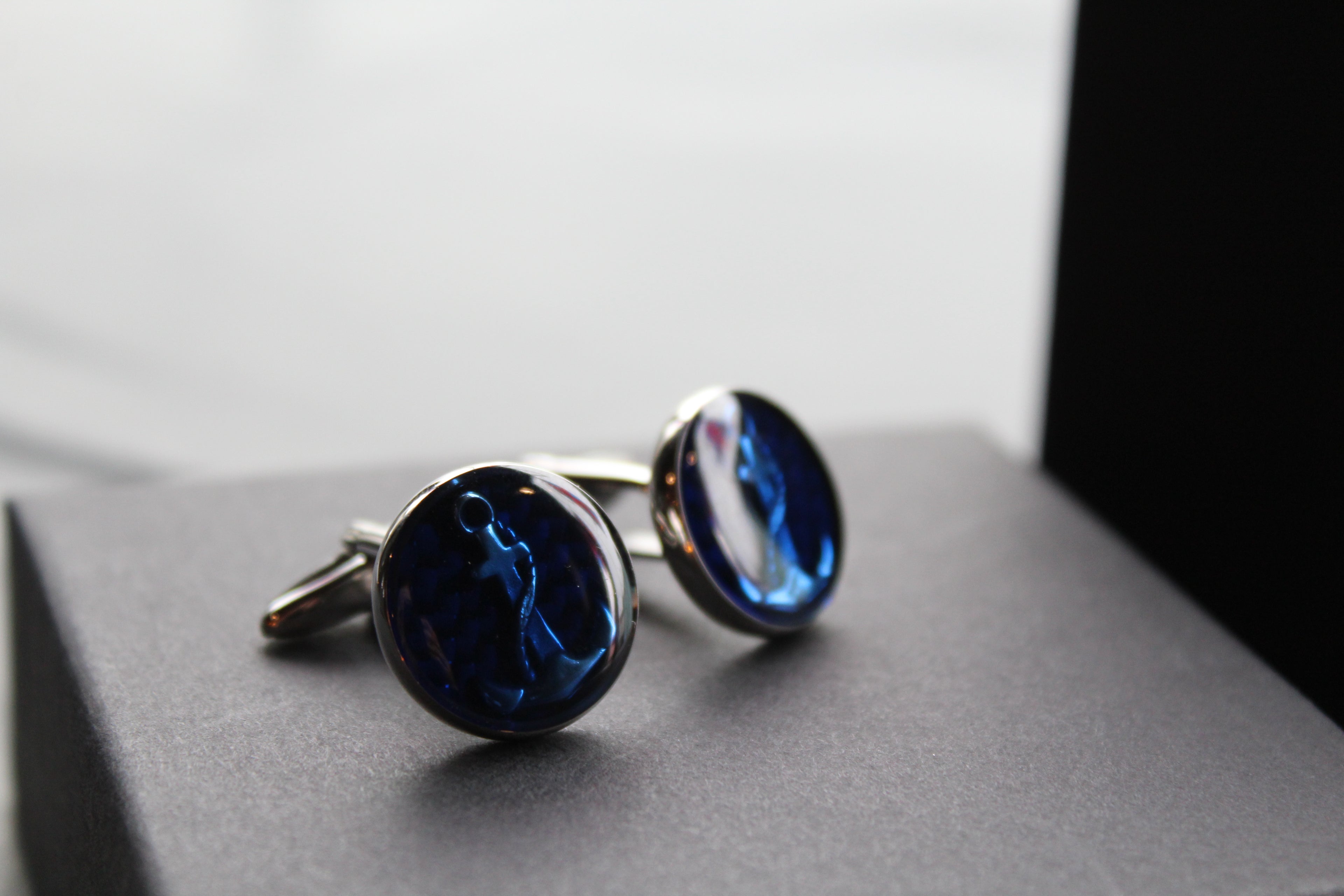 Steel Anchor Design Cuff Links