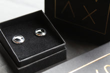 Load image into Gallery viewer, Sterling Silver Onyx Studs
