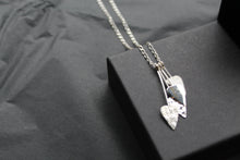 Load image into Gallery viewer, &#39;Straight from the Heart&#39; Silver Necklace
