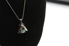 Load image into Gallery viewer, Marcasite Beetle Pendant
