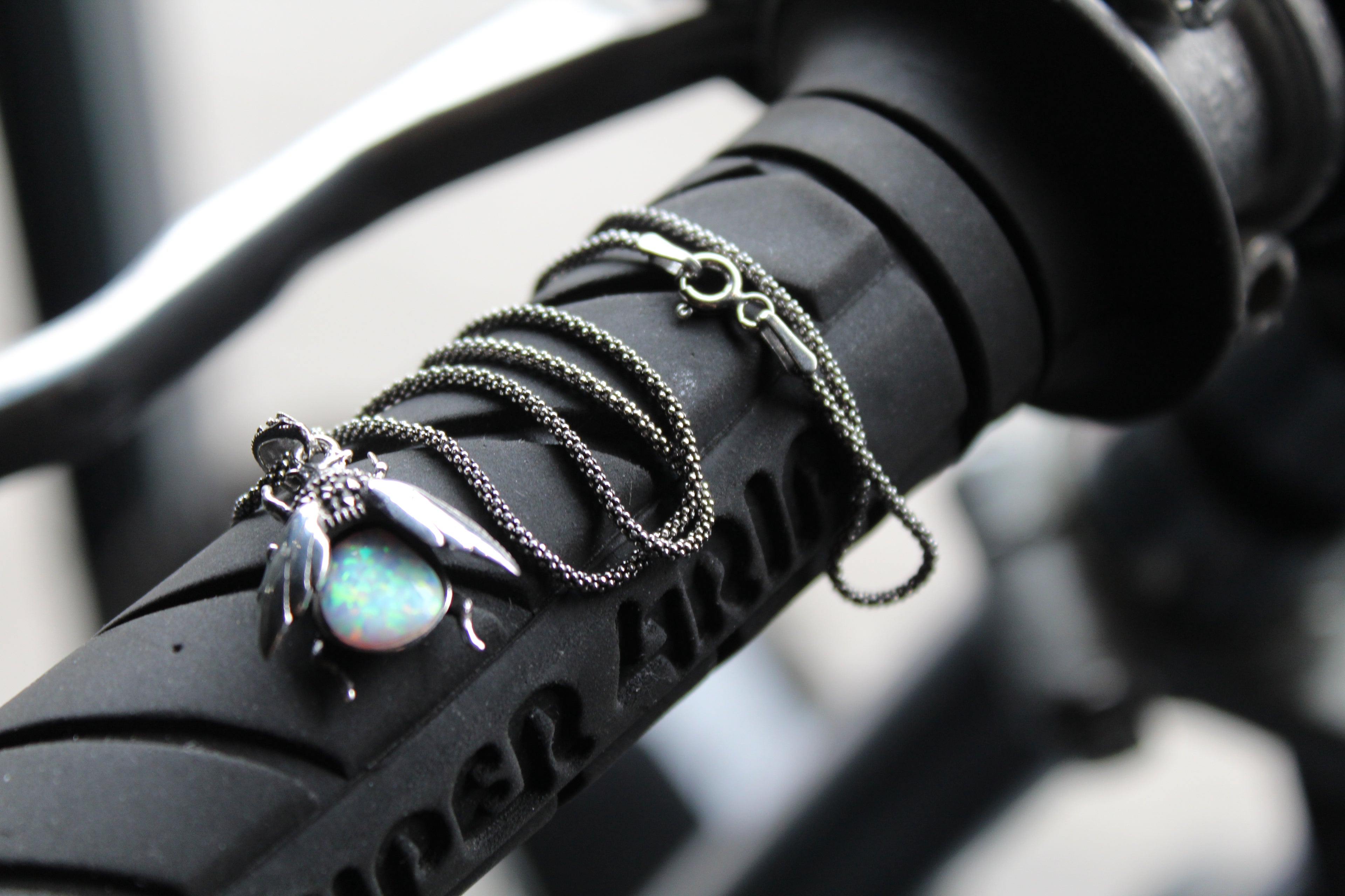 Marcasite Beetle Pendant