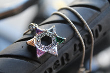 Load image into Gallery viewer, Star Of David Marcasite Pendant
