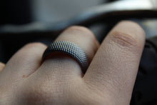 Load image into Gallery viewer, 7mm Oxidized Dots Ring
