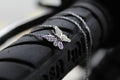 Clear CZ Butterfly Necklace