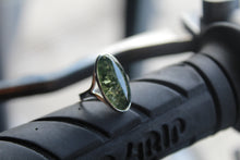 Load image into Gallery viewer, Green Amber Ring
