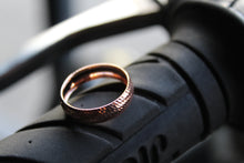 Load image into Gallery viewer, 9ct Rose Gold Diamond Cut Band Ring
