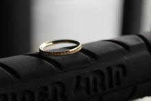 Load image into Gallery viewer, 9ct Gold Clear CZ Band Ring

