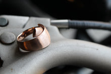 Load image into Gallery viewer, Brushed Rose Gold Wrap Around Ring
