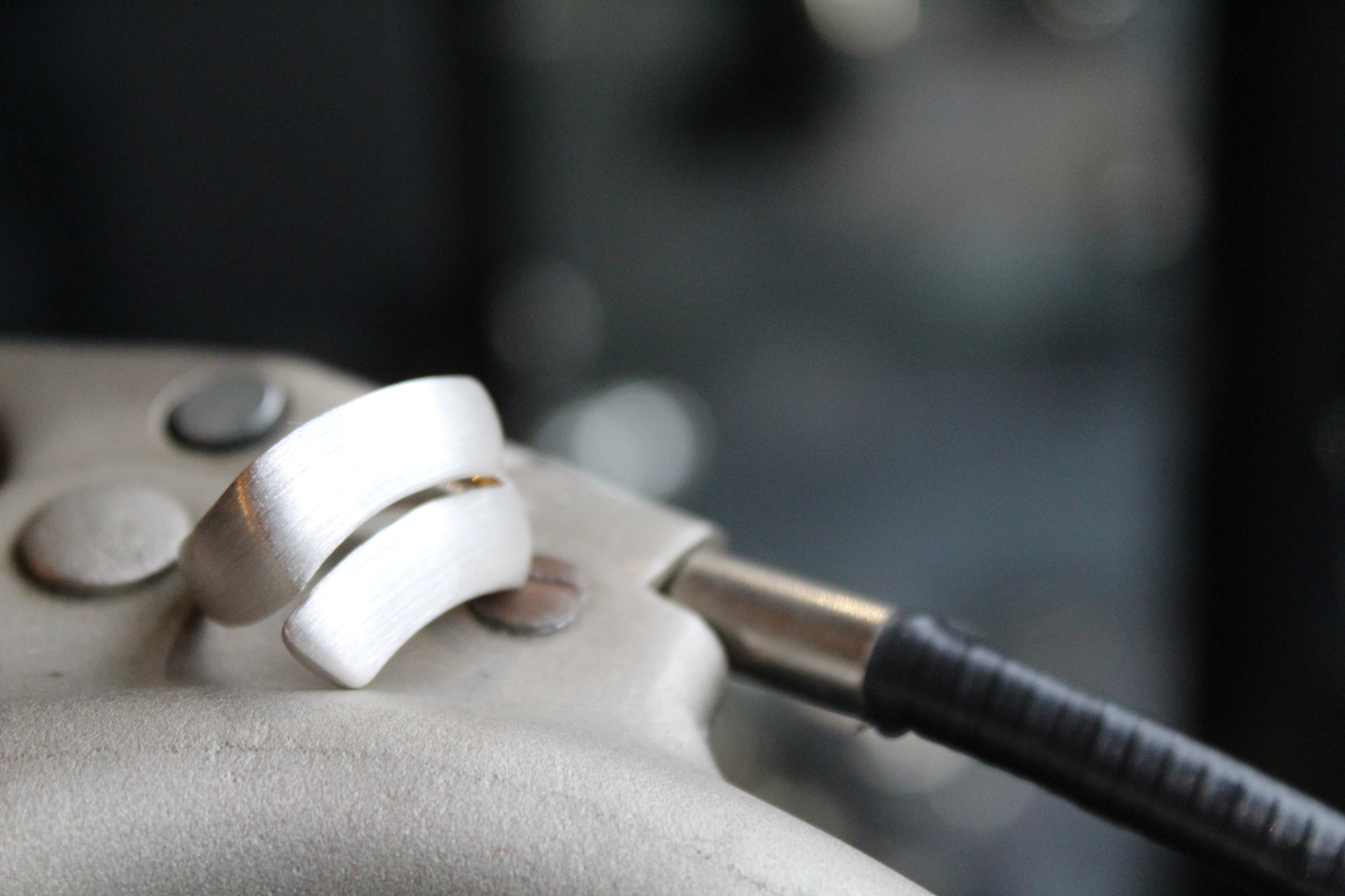Silver Double Wave Ring