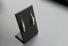 Load image into Gallery viewer, Small Loops Silver Drop Earrings
