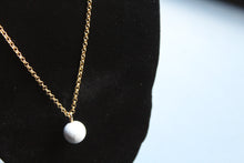 Load image into Gallery viewer, Long Marble Howlite Necklace
