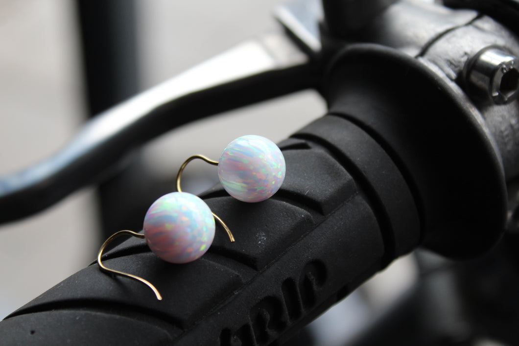 Ice Opal Hook Earring