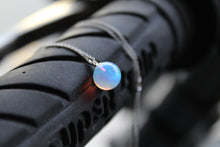 Load image into Gallery viewer, Silver Sea Opal Necklace
