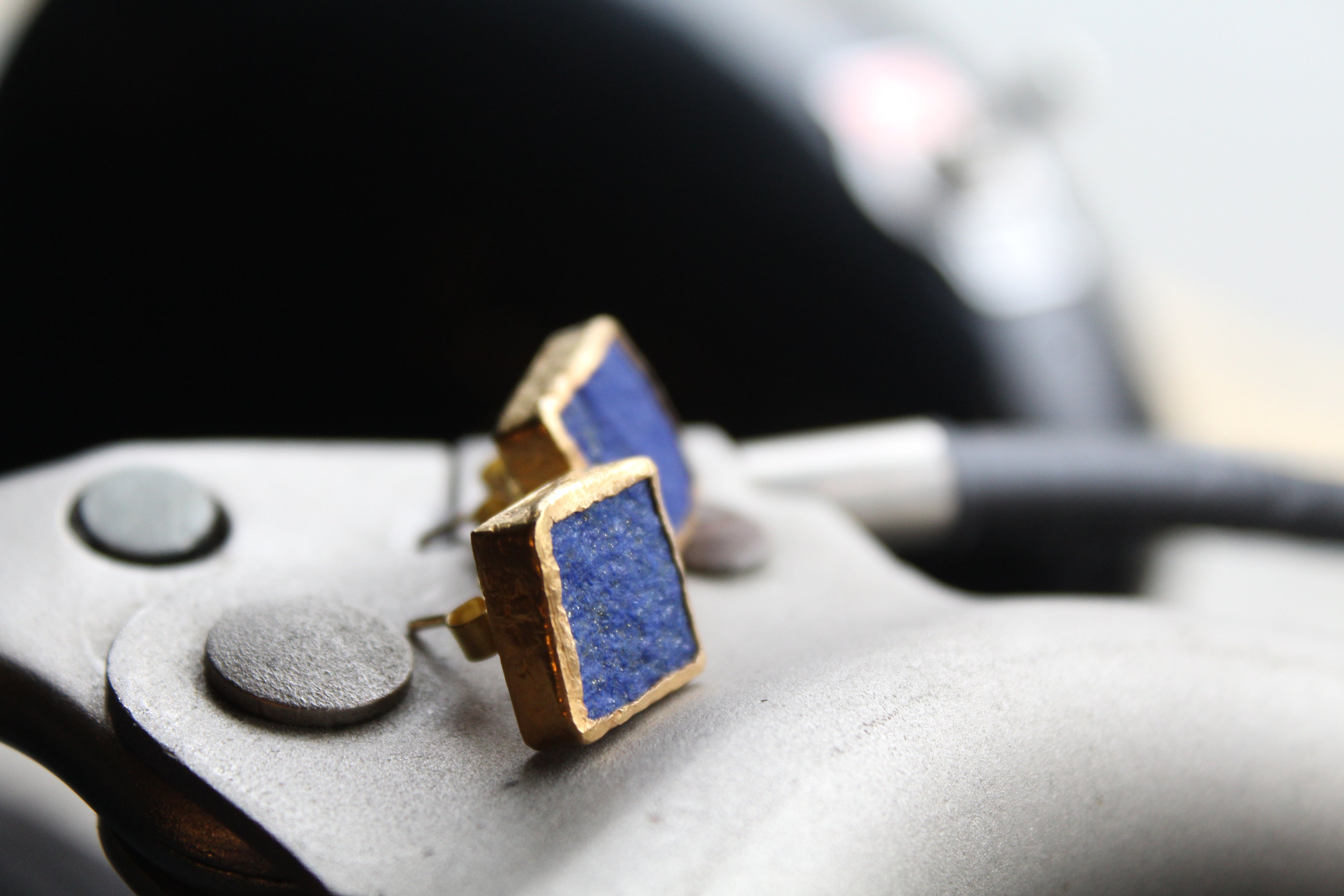 Lapis Lazuli Studs