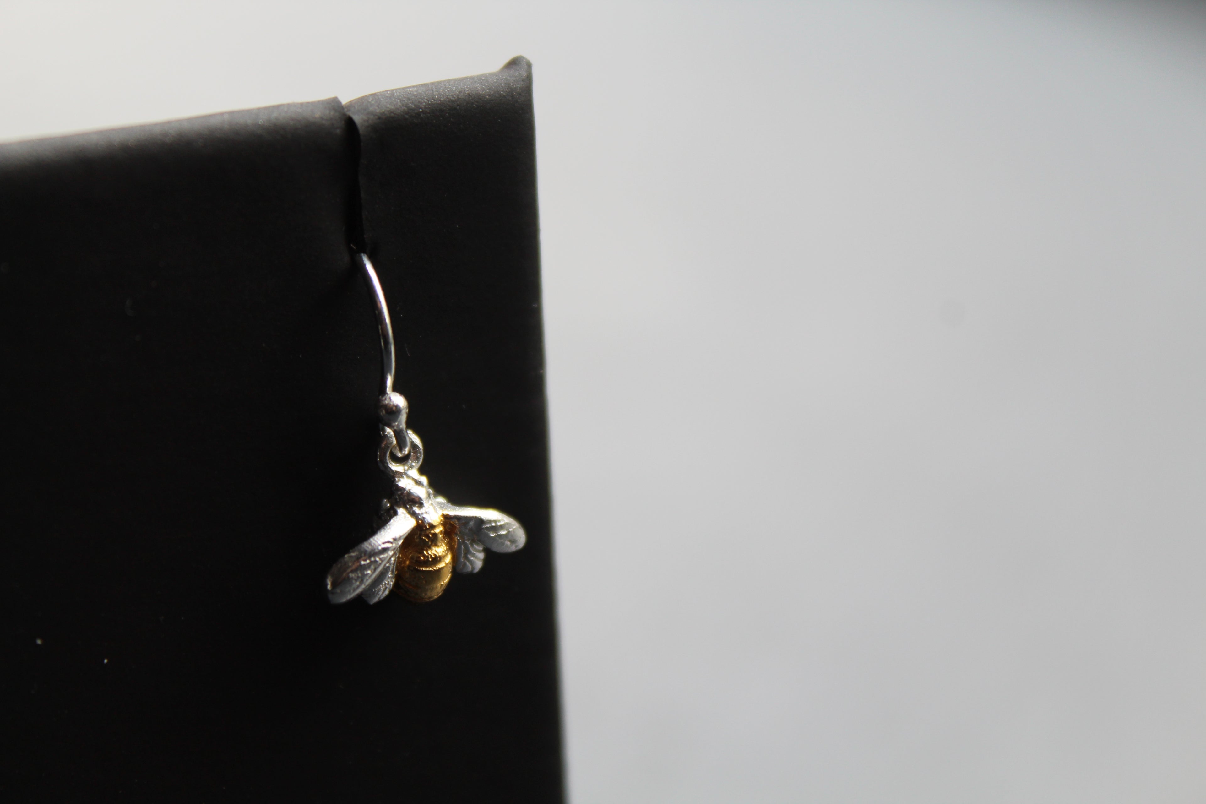 Bumble Bee Drop Earrings