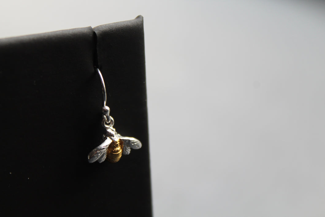 Bumble Bee Drop Earrings