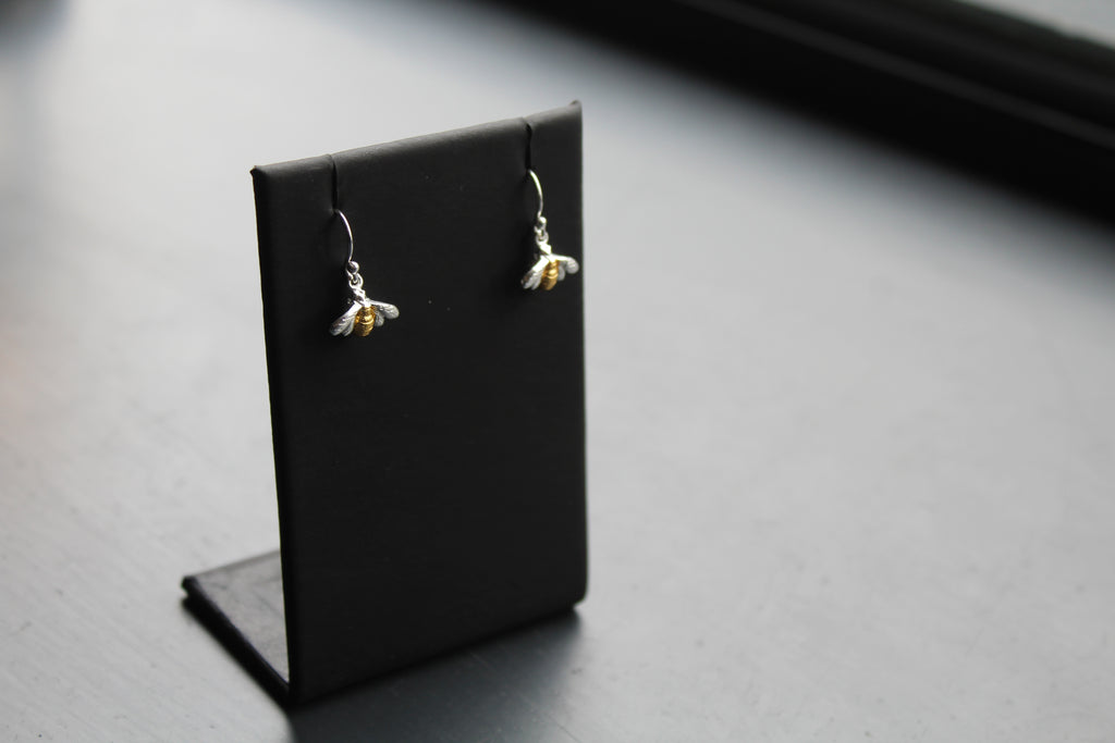 Bumble Bee Drop Earrings