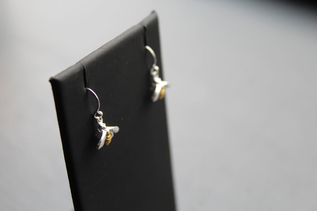 Bumble Bee Drop Earrings