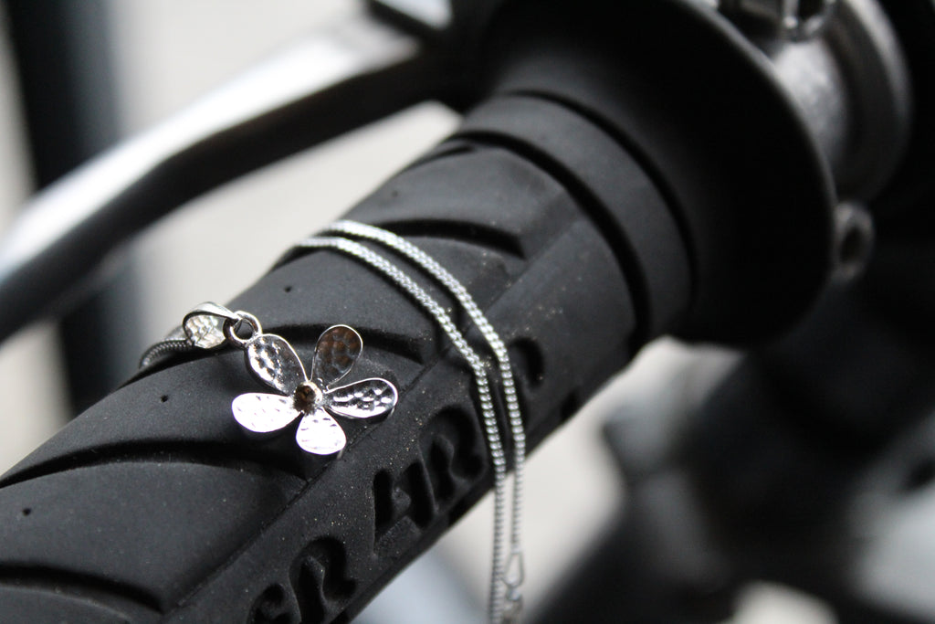 Daisy Pendant on Chain