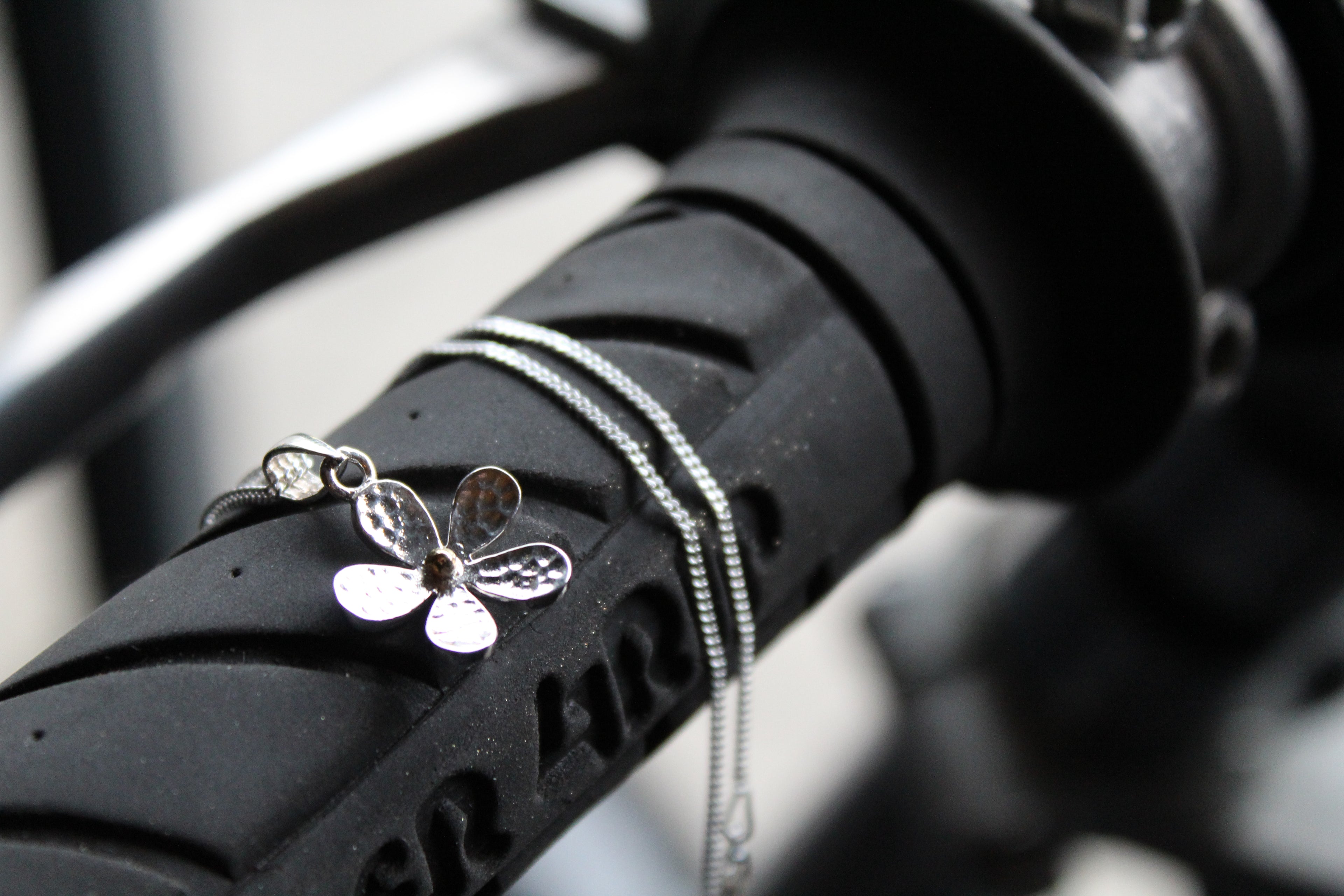 Daisy Pendant on Chain