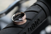 Load image into Gallery viewer, Rose Gold Adjustable Feather Ring
