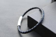 Load image into Gallery viewer, Thin Single Plait Leather Bracelets
