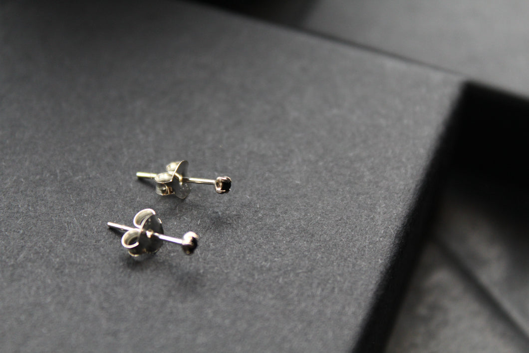 Tiny Black Studs