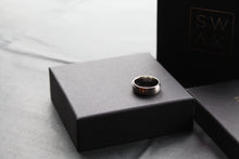 Load image into Gallery viewer, Titanium Ring with 0.02ct Diamond
