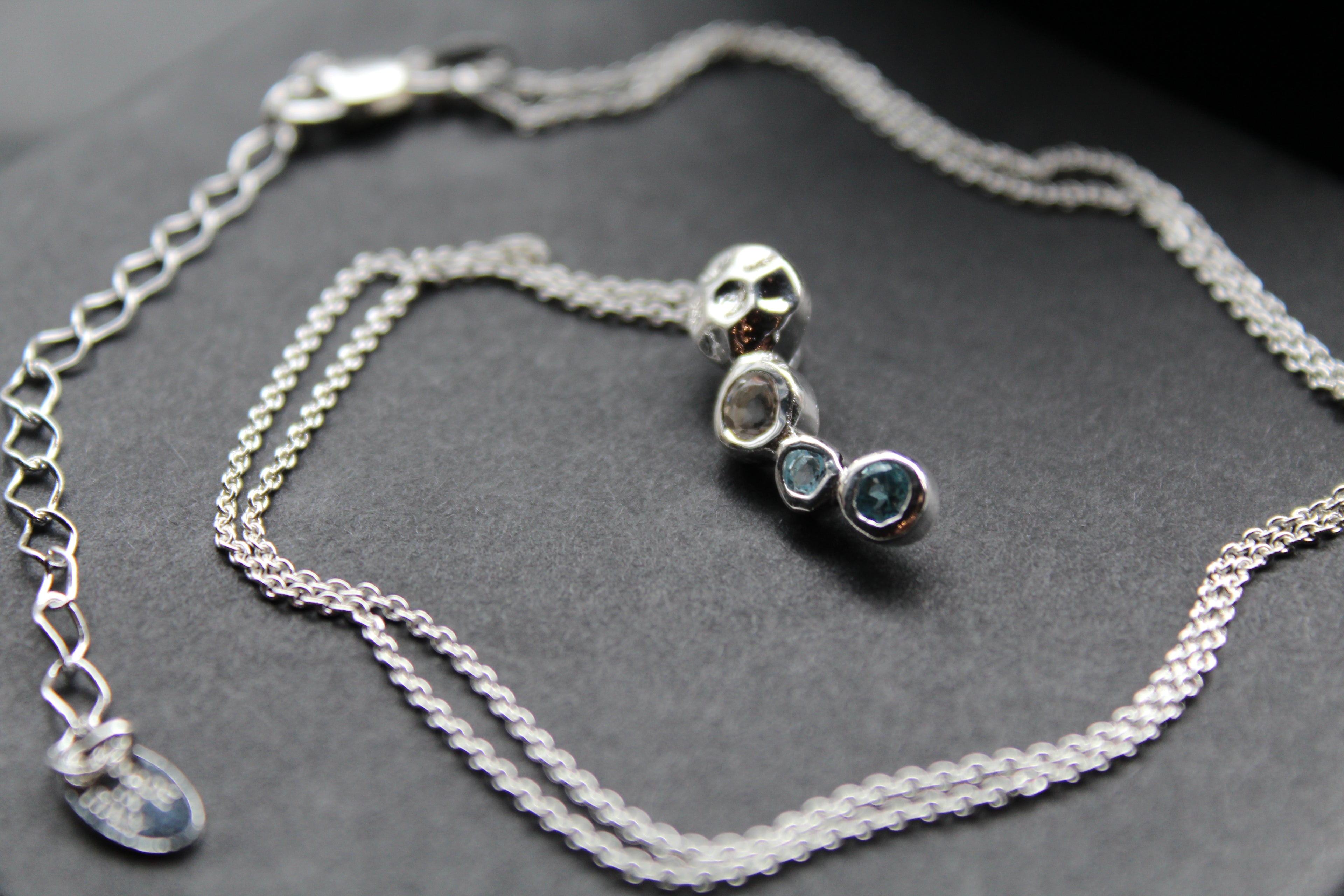 Topaz Pebble Necklace